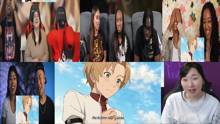 MUSHOKU TENSEI EPISODE 2X10 REACTION MASHUP!!