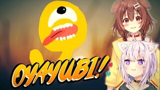 Okayu & Korone said OYAYUBI!??