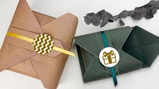 礼物包装 | 礼物包装创意+折纸盒教学