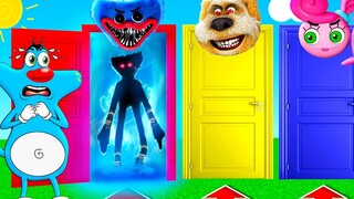 Roblox Oggy สับสนซึ่งเป็นประตูที่ถูกต้องในการหลบหนีกับ Jack Rock Indian Gamer
