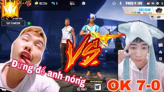 ( Free Fire) Thanh Niên Ánh Coca chơi liều Gạ solo 7-0 Và cái kết