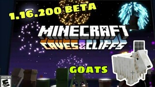 MINECRAFT CAVE UPDATE Beta! | 1.16.200 DOWLOAD