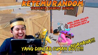KETEMU RANDOM YANG TERNYATA VIEWERS SENDIRI NGAHAHA!! MAINNYA CUMAN NGEJAR BOT!!! | PUBG Mobile
