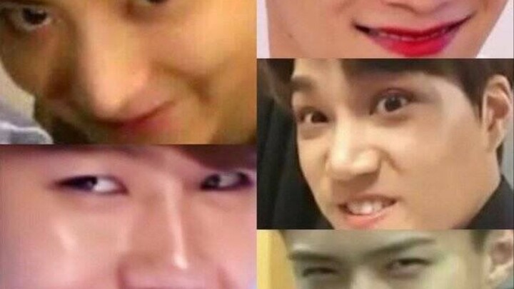 [EXO]下凡时我拼命护住了脸，却忘了脑子