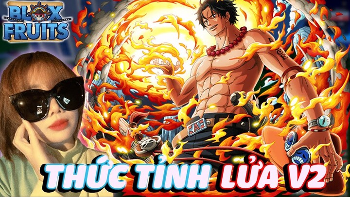 [  BLOX FRUIT ] Tôi Đã Thức Tỉnh Trái Lửa V2 Với Chiêu Cuối Siêu Hài
