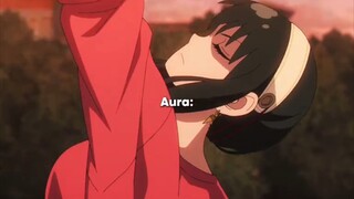 yor kalau main tennis agak lain deeh😂 the best waifu sih ini