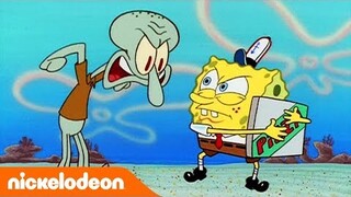 SpongeBob SquarePants | Piza Krusty Krab | Nickelodeon Bahasa