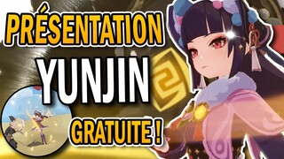 YUNJIN le MEILLEUR support pour Noëlle ?! 4* Gratuite en 2.4 Analyse | Genshin Impact