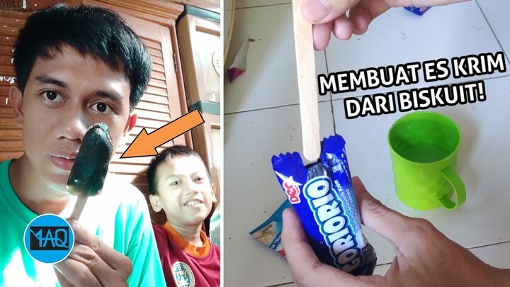 Gak Pake Ribet! Begini Cara Membuat Es Krim Dari Biskuit!