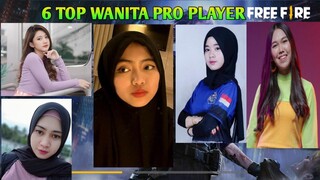 6 TOP PLAYER CEWEK FREE FIRE NotNot|cimbruutgaming|shergiamelva|meriolivia|aurakirana|idangnia