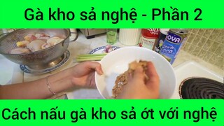 Cách nấu gà kho sả nghệ với ớt #2