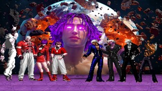 KOF MUGEN: TEAM OROCHI VS TEAM K'!!!