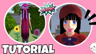 ||SAKURA SCHOOL SIMULATOR||TUTORIAL||CABELLOS DIFERENTES||