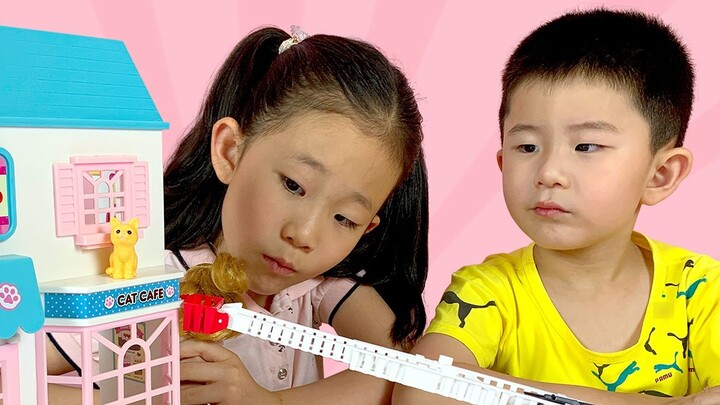 消防员乔治救了朱迪的小猫咪