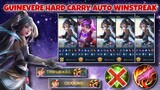 GUINEVERE HARD CARRY IS THE BEST - AUTO WIN - NEW META - ATHENA ASAMIYA - MOBILE LEGENDS