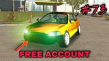 🎉free account #73🔥2021 car parking multiplayer👉new update giveaway
