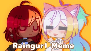 Raingurl Meme || Gacha x Live2D