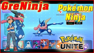 Pokémon UNITE: GreNinja - Pokemon  Ninja, Hệ Nước, Hệ Bóng Tối