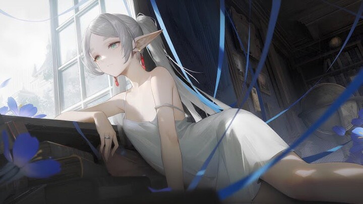 Anime Frieren beyond journeys end desa dlm keadaan di serang truss dan latihan🔥😰( Lycris x AMV)#