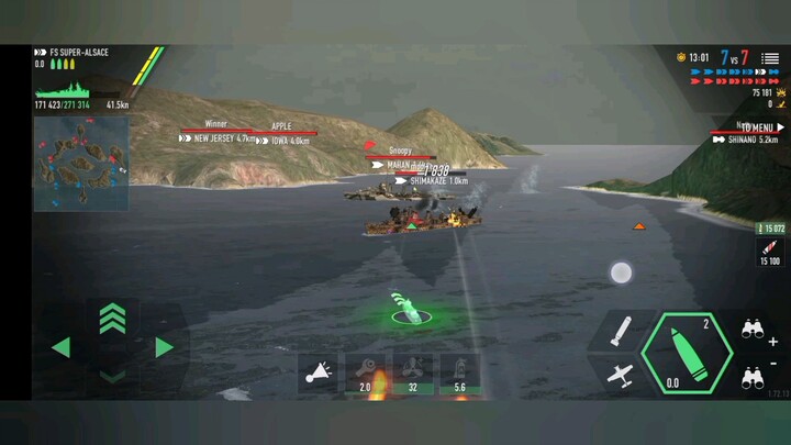 Battle of Warships เพลง Opening Spinwake - Storm [Irregular Hunter X - Theme Song]