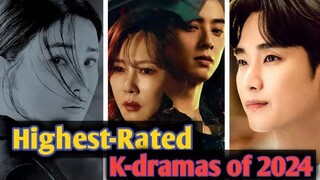 Top 10 Highest-Rated K-Dramas of 2024 ||kdrama || best Korean Drama | Must watch Korean drama