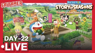 🔴 Live Doraemon Story of Seasons: Friends of the Great King [Day-22]| SAITAMER
