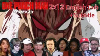 ONE PUNCH MAN 2x12 Reaction Mashup English Dub