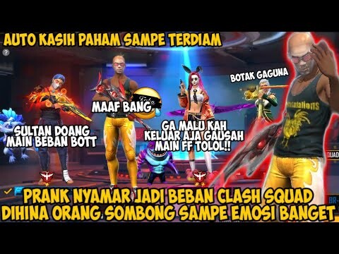 PRANK GLOBAL JADI BEBAN CS BOTAK MERESAHKAN DIHINA CEWE SOMBONG SAMPE EMOSI