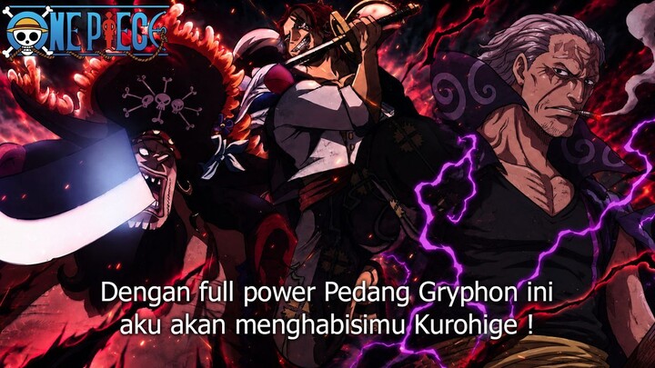 FULL ONE PIECE TERBARU - TEBASAN SHANKS MEMBANTAI KUROHIGE! KEKUATAN HAKI SHANKS SEMAKIN MENINGKAT