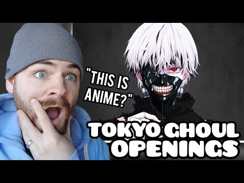 First Time Reacting to "TOKYO GHOUL Openings" | Non Anime Fan!