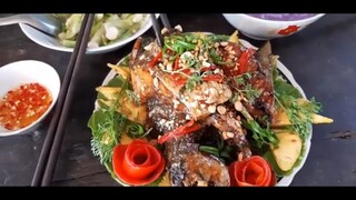 Món Ăn Ngon Cá Thu Nước Ngọt Qúy Hiếm Sốt Me # SĂN BẮT ĐỒNG THÁP #