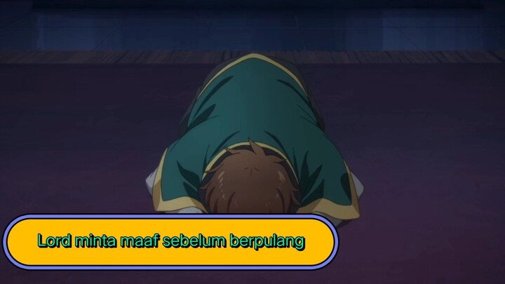 #KompetisiKreasiUnggahan4, Lord meminta maaf di akhir hayatnya