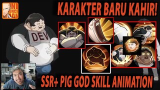 🔥🔥SSR+ PIG GOD ANIMASI SKILL [AKHIRNYA RILIS KARAKTER BARU] - ONE PUNCH MAN:The Strongest