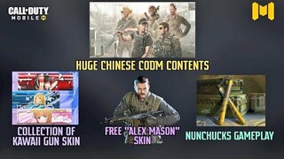 *NEW* NUNCHUCKS GAMEPLAY | FREE ALEX MASON IN CHINESE CODM | MORE INFO ON CHINESE CODM EVENTS..