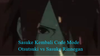 Boruto Two Blue Vortex Episode Terbaru Part 5 Sasuke Kembali Code Mode Otsutsuki vs Sasuke Rinnegan