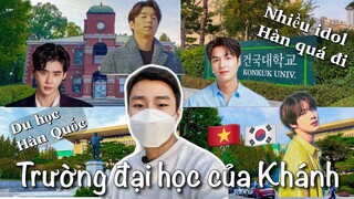 Trường ĐẠI HỌC của nhiều SAO Hàn siêu nổi tiếng| Tham quan trường Khánh [Konkuk University ]