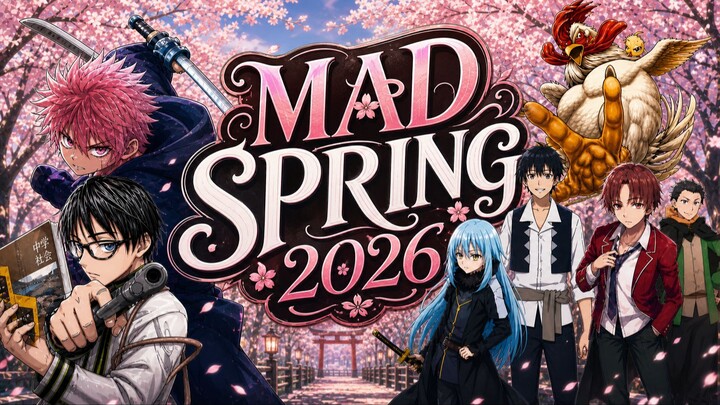 [MAD] Anime Spring 2026 - Kakurenbo by ALIA | 30 Anime di Musim Semi 2026 digabung jadi satu AMV