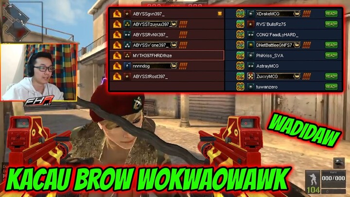 WAR LAWAN zuxxyMCG SERU BROW ! - POINT BLANK ZEPETTO INDONESIA