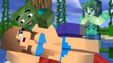 Best love story Minecraft animation Life of Zombie Boy & Zombie Girl |Fail love| # 1