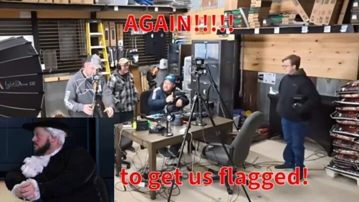 Turn The Music Down Joe!! @LarrysLounge Webber's Reaction