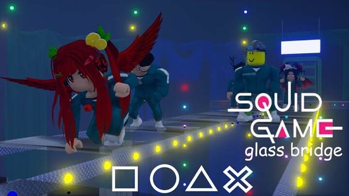 SQUID GAME Glass bridge Roblox Animation
