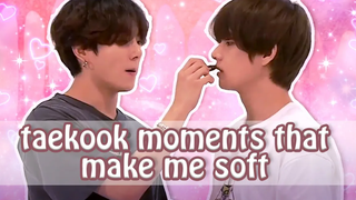 ➳ TaeKook Moments that make me soft 💕