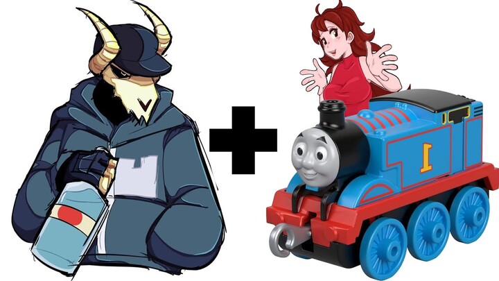 FNF( GF, Tabi,...) + Thomas & Friends= ??? | FNF ANIMATION