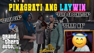 NAGBIGAY AKO NG 5 MILLION SA SIMBAHAN (DAPAT MAGBATI ANG LAYWIN) + FACE CAM | GTA 5 RP