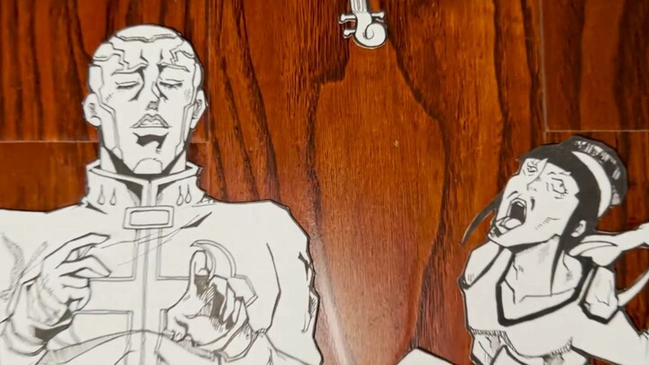 "The Priest Changing Discs and Singing"