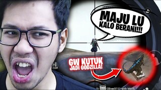 GW DITANTANG ADU AIM PAS PAKE KAR? LANGSUNG JADI GODZILLA! - PUBG MOBILE