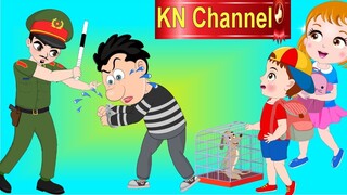 TÊN TRỘM CHÓ ĂN CẮP ĐIỆN THOẠI BỊ CÔNG AN BẮT | HOẠT HÌNH KN Channel