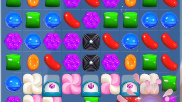Setelah mengulangi akhirnya berhasil juga, Gameplay Candy Crush
