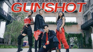 【孙子团】4A女生硬核翻跳K.A.R.D-Gunshot，力度爱了