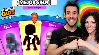 x40 RULETAS y... ME TOCA MI SKIN FAVORITA en STUMBLE GUYS
